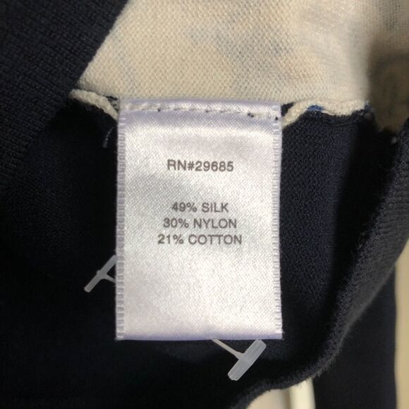 Pendleton | Vintage Paisley print Vneck sweater Cardigan size Small preowned - Picture 8 of 8